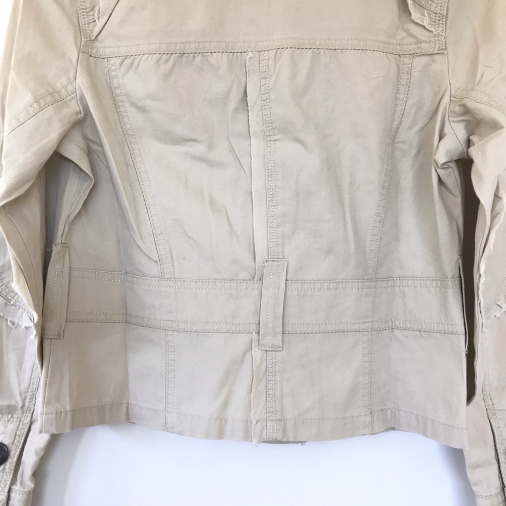 Vintage 2000’s Cotton Raw Edge Jacket - Picture 10 of 13